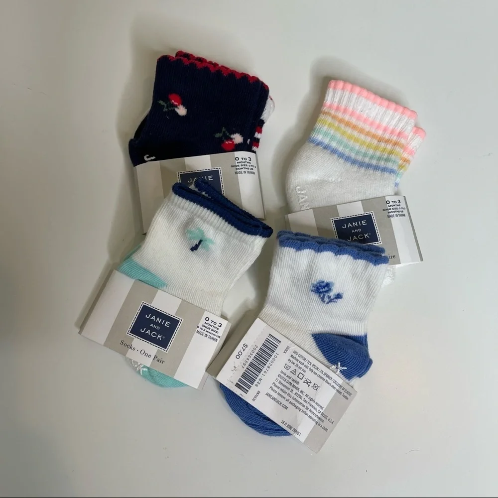 Janie and jack infant socks